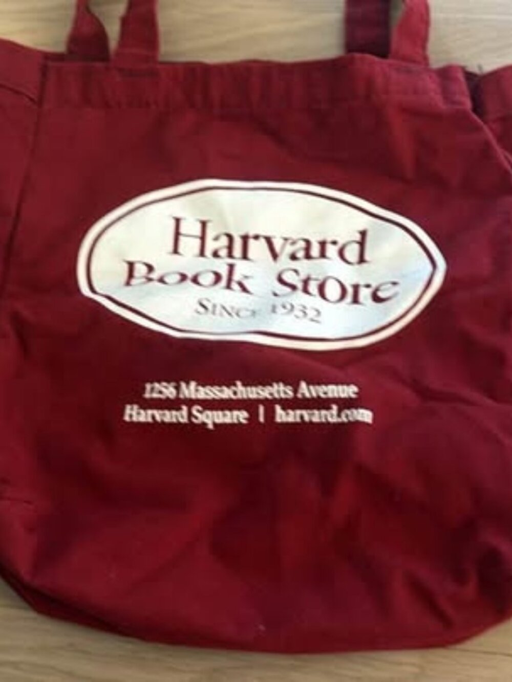 Harvard Bookstore Tote Bag